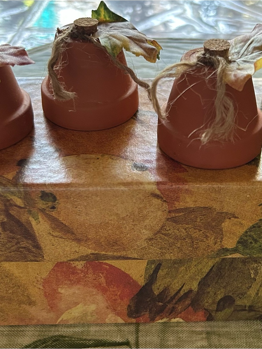 Handcrafted Miniature Pumpkin Decor